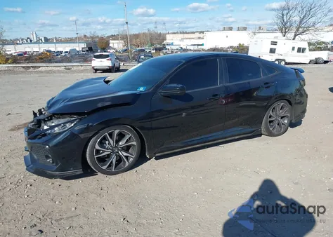2018 Honda Civic Si z USA, uszkodzony, nr VIN 2HGFC1E54JH702347
